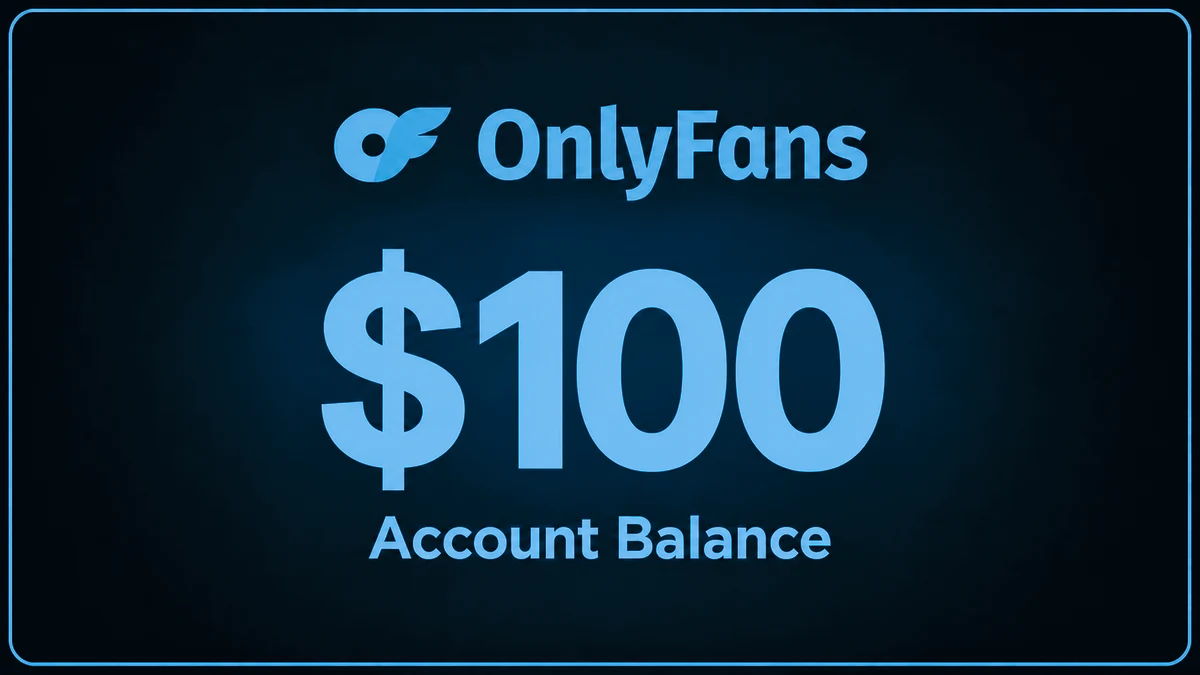 OnlyFans Balance $100